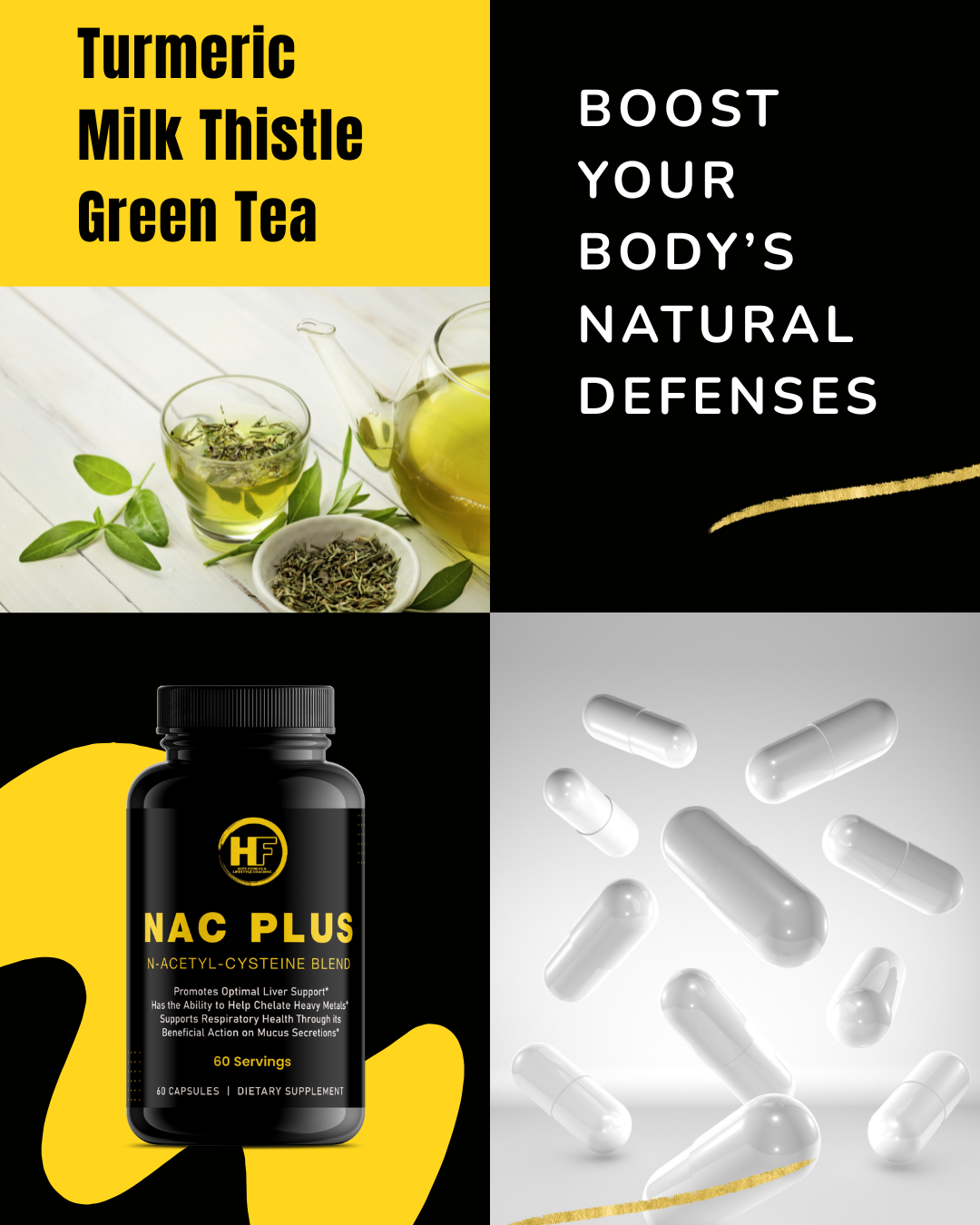 NAC Plus – N-Acetyl-Cysteine Blend
