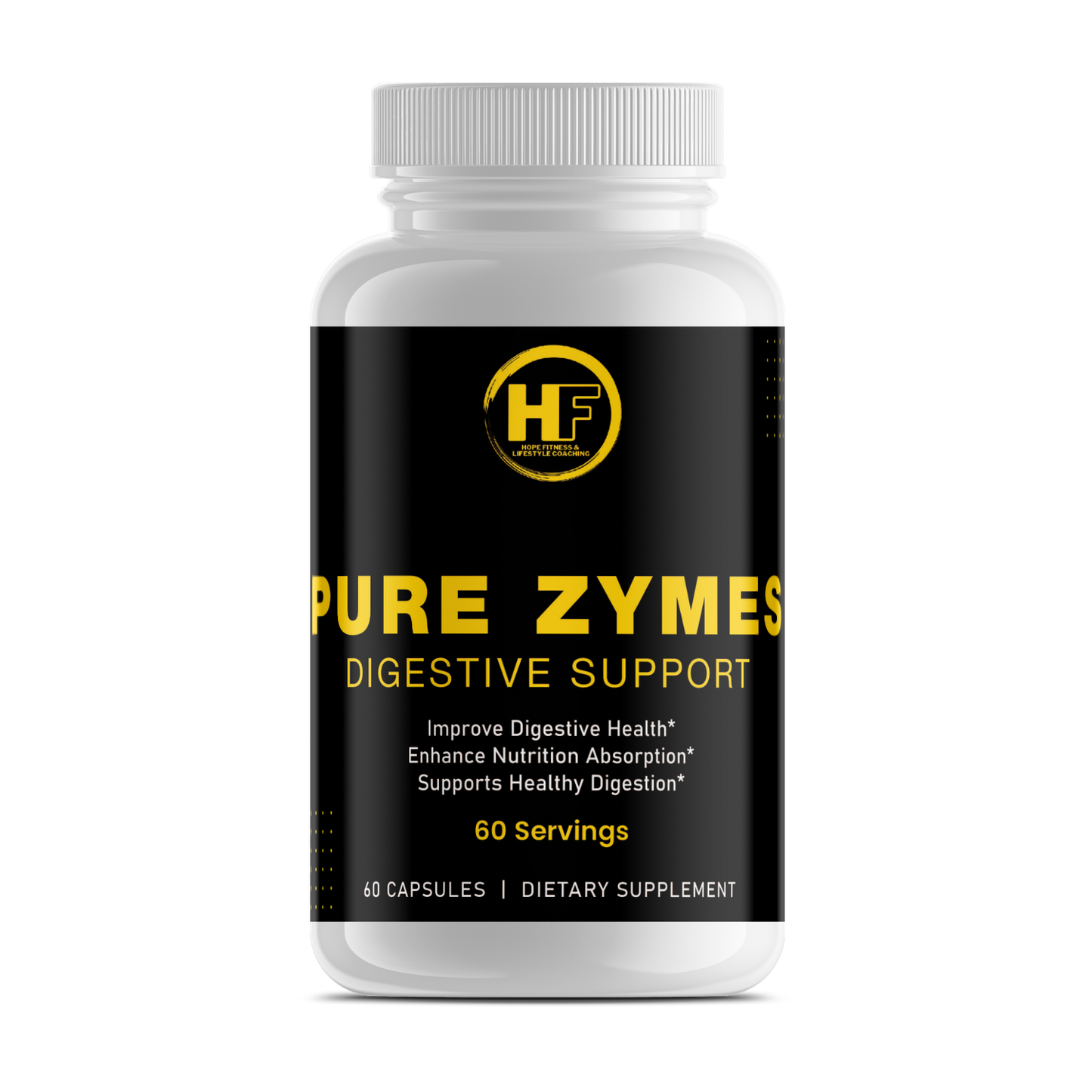 Pure Zymes Digestive Enzymes by HOPE Fitness