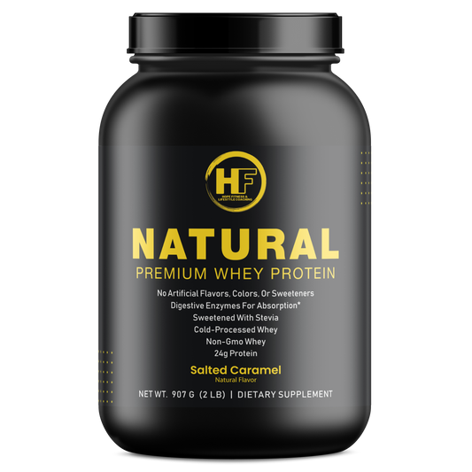 Salted Caramel Whey Protein by HOPE Fitness